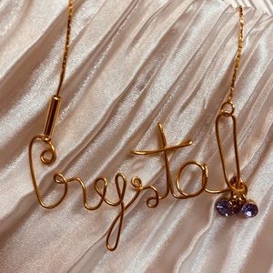 Custom name necklaces